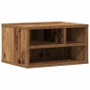 Nyomtatóállvány tárolóval öreg fa 40 x 32 x 22,5 cm faanyag