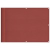 Terrakotta erkély paraván 75 x 1000 cm 100% poliészter oxford
