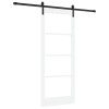 Csúszó ajtó orkdal fehér és fekete 83 x 202 cm