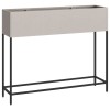 Magas kerti cserép rozsdás 100 x 26 x 82 cm időjárásálló acél