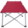 Összecsukható kemping ágy piros 194 x 62,5 x 42,5 cm