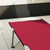 Összecsukható kemping ágy 2 pcs piros 194 x 62,5 x 42,5 cm