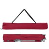Összecsukható kemping ágy 2 pcs piros 194 x 62,5 x 42,5 cm