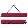 Összecsukható kemping ágy piros 206 x 76 x 74 cm oxford és acél