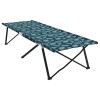 Összecsukható kemping ágy erdő 206 x 76 x 74 cm oxford és acél