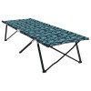 Összecsukható kemping ágy erdő 206 x 76 x 74 cm oxford és acél
