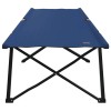Összecsukható kemping ágy 2 pcs kék 206 x 76 x 74 cm