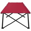 Összecsukható kemping ágy 2 pcs piros 206 x 76 x 74 cm