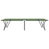 Összecsukható kemping ágy 2 pcs zöld 206 x 76 x 74 cm