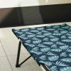Összecsukható kemping ágy levél 2 pcs erdő 206 x 76 x 74 cm