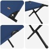 Összecsukható kemping ágy kék 193 x 69 x 45 cm oxford szövet