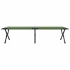 Összecsukható kemping ágy 2 pcs zöld 210 x 80 x 46 cm