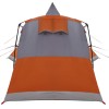 Teepee sátor 8 fős tetővel szürke és narancs 720 x 465 x 295 cm