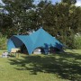 Teepee sátor 5 fő számára kék és szürke 415 x 415 x 247 cm