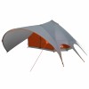 Teepee sátor 9 fős tetővel szürke és narancs 502 x 502 x 297 cm