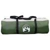 Cabin tent 7-person tetővel tárolóval zöld 400 x 350 x 212 cm