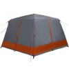 Cabin tent 7-person szürke és narancs 400 x 350 x 212 cm