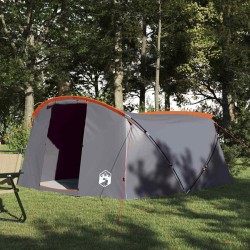 Alagút sátor tetővel szürke és narancs 318 x 275 x 140 cm