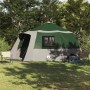 Cabin tent 12-person tetővel zöld és szürke 500 x 500 x 294 cm