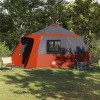 Cabin tent 12-person szürke és narancs 500 x 500 x 294 cm