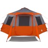 Cabin tent 12-person szürke és narancs 500 x 500 x 294 cm