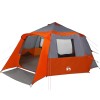 Cabin tent 12-person szürke és narancs 500 x 500 x 294 cm