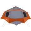 Cabin tent 12-person szürke és narancs 500 x 500 x 294 cm