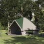 Teepee sátor 10 fős tetővel zöld és fehér 567 x 470 x 242 cm