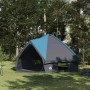 Teepee sátor 10 fős tetővel kék és szürke 567 x 470 x 242 cm