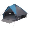 Teepee sátor 10 fős tetővel kék és szürke 567 x 470 x 242 cm