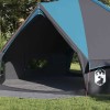 Teepee sátor 8 fős tetővel kék és szürke 490 x 410 x 210 cm