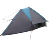 Teepee sátor 8 fős tetővel kék és szürke 490 x 410 x 210 cm