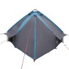Teepee sátor 8 fős tetővel kék és szürke 490 x 410 x 210 cm