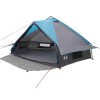 Teepee sátor 8 fős tetővel kék és szürke 490 x 410 x 210 cm