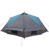 Teepee sátor 8 fős tetővel kék és szürke 490 x 410 x 210 cm