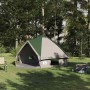 Teepee sátor 6 fő részére zöld és fehér 431 x 366 x 185 cm