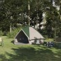 Teepee sátor 4-fős tetővel zöld és szürke 388 x 320 x 169 cm