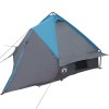 Teepee sátor 4-fős tetővel kék és szürke 388 x 320 x 169 cm