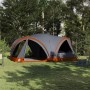 Családi sátor 10 fős szürke és narancs 460 x 430 x 214 cm
