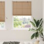 Roletta barna 120 x 220 cm bambusz