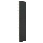 Tejkefék fekete és fehér 50 x 10 x 6.5 cm műanyag és acél Tejkefék fekete és fehér 50 x 10 x 6.5 cm műanyag és acél