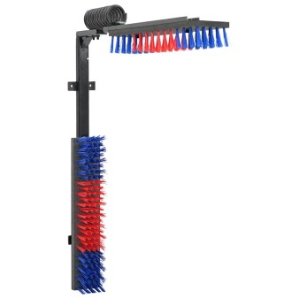 Tejkefék állítható piros és kék 84 x 10 x 91 cm pvc