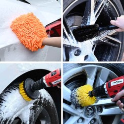 Autó tisztító ecset szett 14 db 14 pcs több szín