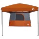 Kemping sátor szett 2 pcs narancssárga taffeta és szövet