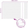 Hegesztett drótháló kerítés 100 x 0,8 m (sz x m)