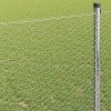 Hexagon kerítés ezüst 1.5 x 100 m horganyzott acél
