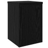 Növényállvány 2 pcs fekete tölgy 20 x 20 x 30 cm faanyag