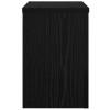 Növényállvány 2 pcs fekete tölgy 20 x 20 x 30 cm faanyag