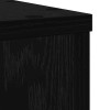 Növényállvány 2 pcs fekete tölgy 25 x 25 x 35 cm faanyag