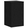 Növényállvány 2 pcs fekete tölgy 30 x 30 x 50 cm faanyag
